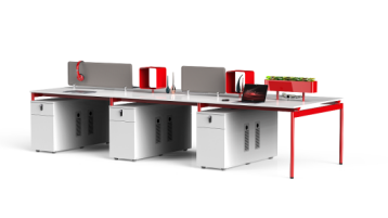 辦公卡座 環保HDF板 JA-D01六人位（單個1.4米）