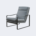 義式極簡 皮面 休閑扶手躺椅YFN-AC016