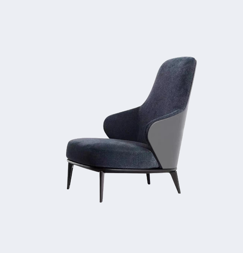 義式極簡 設計師款 高背老虎椅YFN-AC005-1