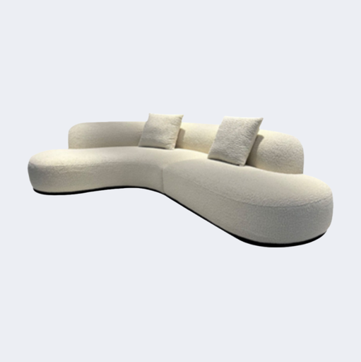 義式極簡 設計師款 布藝 異形沙發QY-S1723