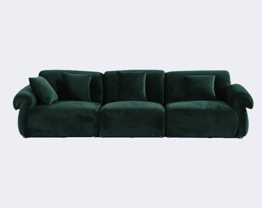 義式極簡 設計師款 布藝 豆腐塊沙發QY-S1500