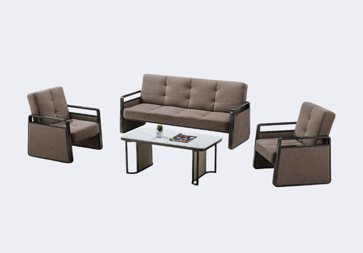 辦公家具 皮面 組合沙發(不含茶几)ZY-S320