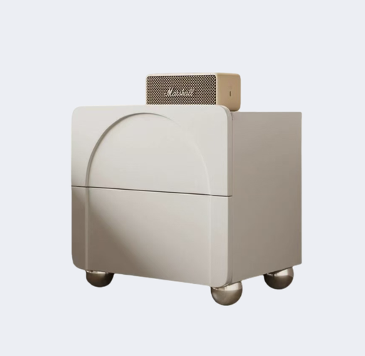 現代簡約 烤漆 雙抽床頭櫃ST006-1#