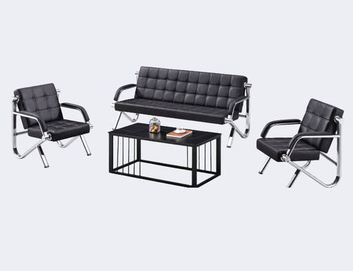 商務辦公 皮面 組合沙發ZY-818(不含茶几)