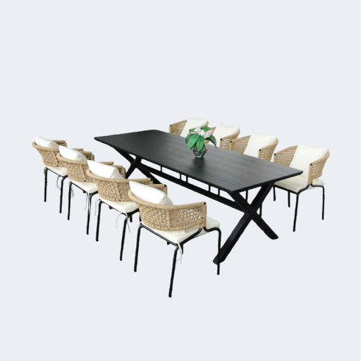 戶外家具 鋁架 大長桌MY102808