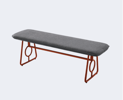 商務家具 鋼架 軟座長凳ZY-A833