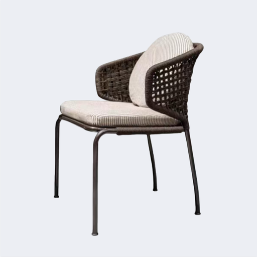 戶外家具 金屬框架 繩編休閑椅FBL-SY-P06