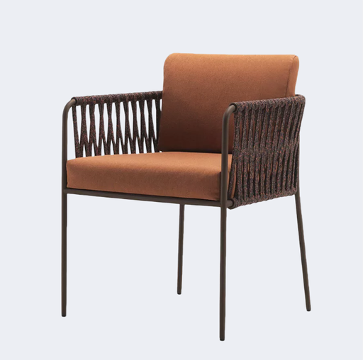 戶外家具 金屬框架 繩編扶手椅FBL-SY-P11