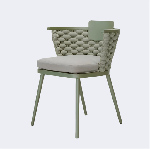 戶外桌椅 異形靠背 繩編單人椅FBL-SY-P28