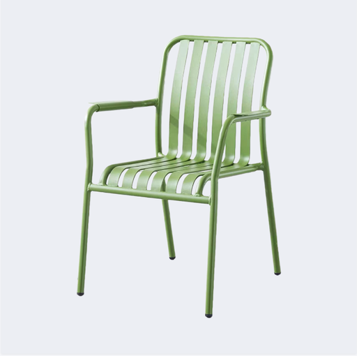 戶外桌椅 竪條 扶手休閑椅FBL-SY-C09