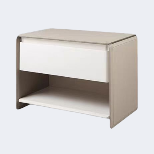 現代簡約 皮飾面 長形儲物櫃ST272