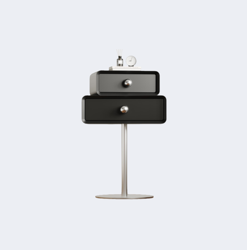 現代簡約 五金底座 雙抽櫃ST-8171#