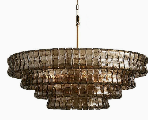 玻璃工藝吊燈 橢圓形