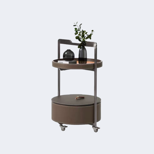 現代簡約 可移動 雙層可儲物邊几ST232