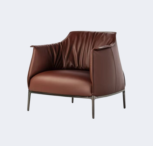 義式極簡 設計師款 皮面 老虎椅YFN-K128 