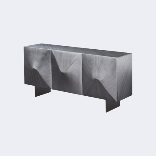 現代簡約 拉絲面 高脚款儲物櫃ST-C12