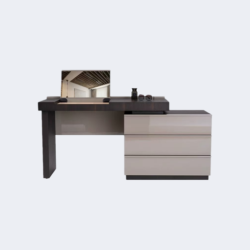 現代簡約 烤漆面 三抽組合梳妝臺ST-T35