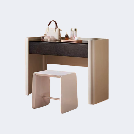 現代簡約 實木 玻璃面 梳妝臺ST-T95