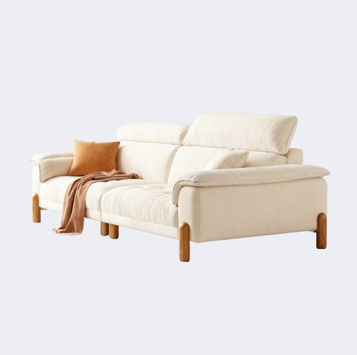 北歐風 頭枕可調節 布藝沙發OL-2389#