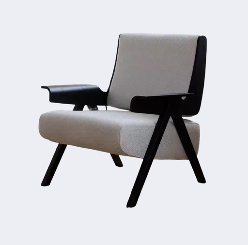 義式極簡 設計師款 皮面 扶手椅YFN-K216