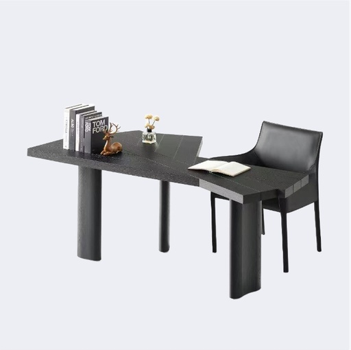 義式極簡 設計師 蝴蝶木書桌YJJ-2561