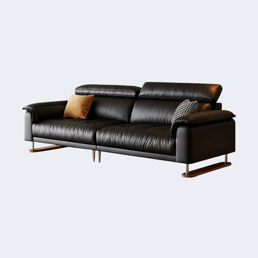 義式極簡風 靠背可調節 皮面沙發OL-克里#