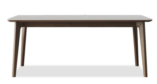 中古風 岩板 長形實木餐桌902#OL