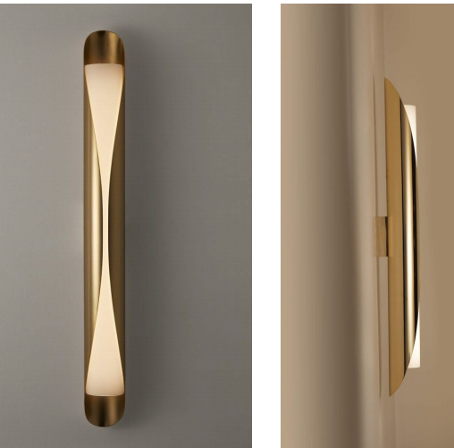 現代輕奢長條壁燈