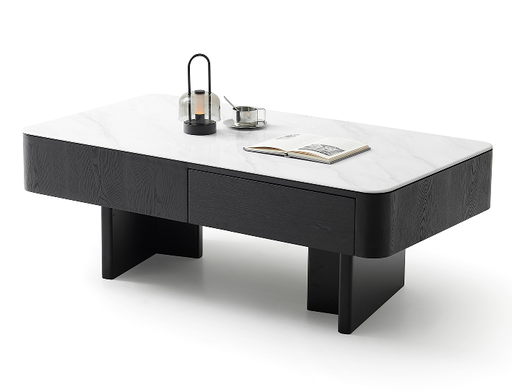 義式極簡 現代設計 石面茶几 YJJ-2532#